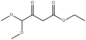 ethyl 4,4-dimethoxy-3-oxobutylate 구조식 이미지