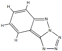 1H-Tetrazolo[1,5-b]indazole,  ion(1-)  (9CI) 구조식 이미지