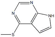 5-메틸술파닐-2,4,9-트리아자비시클로[4.3.0]노나-2,4,7,10-테트라엔 구조식 이미지
