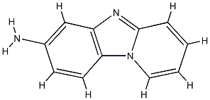 Pyrido[1,2-a]benzimidazol-7-amine (9CI) 구조식 이미지
