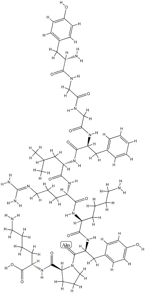 alpha-neoendorphin 구조식 이미지