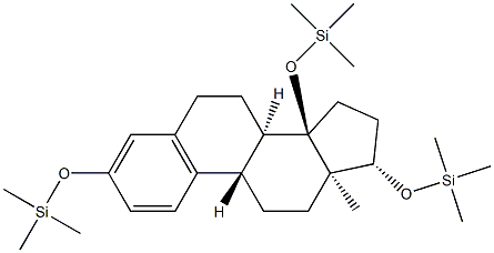 3,14,17β-Tris(trimethylsiloxy)-1,3,5(10)-estratriene Structure
