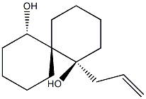 Spiro[5.5]undecane-1,7-diol, 1-(2-propenyl)-, (1R,6R,7R)-rel- (9CI) 구조식 이미지