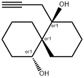 Spiro[5.5]undecane-1,7-diol, 1-(2-propynyl)-, (1R,6R,7R)-rel- (9CI) Structure