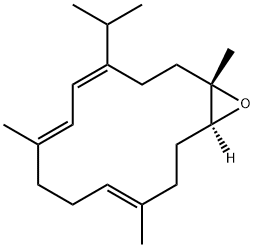 (+)-11,12-Epoxy-11,12-dihydrocembrene C Structure
