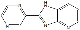 1H-Imidazo[4,5-b]pyridine,2-pyrazinyl-(9CI) Structure