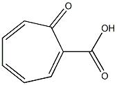 1,3,5-Cycloheptatriene-1-carboxylicacid,7-oxo-(6CI,7CI,8CI,9CI) 구조식 이미지