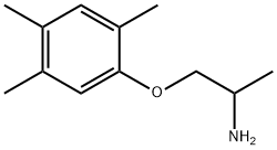 2-Propanamine,1-(2,4,5-trimethylphenoxy)-(9CI) Structure