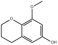 2H-1-Benzopyran-6-ol,3,4-dihydro-8-methoxy-(9CI) Structure