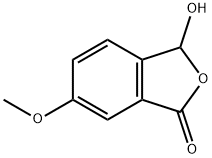 1(3H)-Isobenzofuranone,3-hydroxy-6-methoxy-(9CI) 구조식 이미지