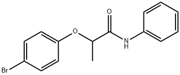 2-(4-bromophenoxy)-N-phenylpropanamide Structure