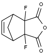 4,7-Methanoisobenzofuran-1,3-dione,3a,7a-difluoro-3a,4,7,7a-tetrahydro-(9CI) 구조식 이미지