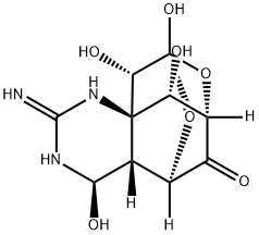 11-nortetrodotoxin Structure