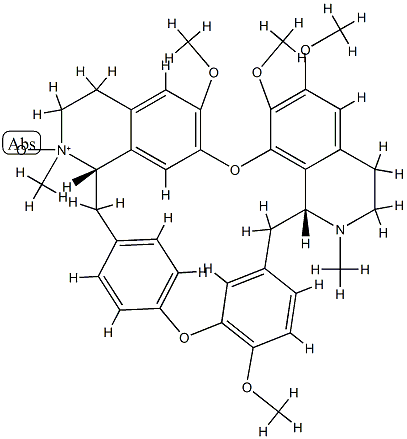 Isotetrandrine N-2'-oxide 구조식 이미지