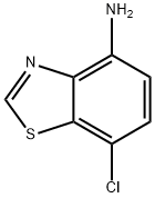 4-Benzothiazolamine,7-chloro-(9CI) Structure