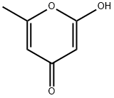 4H-Pyran-4-one,2-hydroxy-6-methyl-(9CI) 구조식 이미지