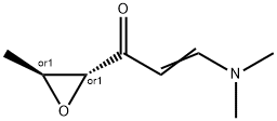 2-Propen-1-one,3-(dimethylamino)-1-[(2R,3S)-3-methyloxiranyl]-,rel-(9CI) 구조식 이미지