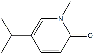 2(1H)-Pyridinone,1-methyl-5-(1-methylethyl)-(9CI) Structure