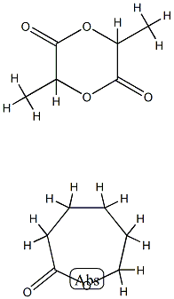 lactide-caprolactone copolymer Structure