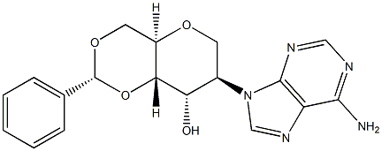 1-[2,5-anhydro-4-C-(hydroxyMethyl)-.alpha.-L-lyxofuranosyl]-2,4(1H,3H)-PyriMidinedione 구조식 이미지