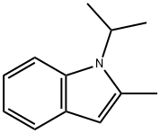 1H-Indole,2-methyl-1-(1-methylethyl)-(9CI) 구조식 이미지