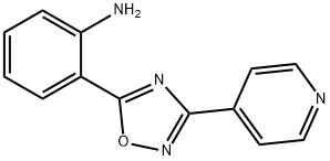 2-[3-(pyridin-4-yl)-1,2,4-oxadiazol-5-yl]aniline Structure