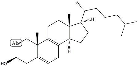 (3S,10S,13R,14R,17R)-10,13-dimethyl-17-[(2R)-6-methylheptan-2-yl]-2,3,4,7,11,12,14,15,16,17-decahydro-1H-cyclopenta[a]phenanthren-3-ol Structure