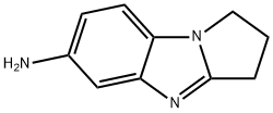 1H-Pyrrolo[1,2-a]benzimidazol-6-amine,2,3-dihydro-(9CI) 구조식 이미지