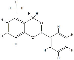 4H-1,3,2-Benzodioxaborin,5-methyl-2-phenyl-(9CI) Structure