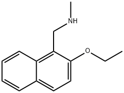 1-나프탈렌메탄아민,2-에톡시-N-메틸-(9CI) 구조식 이미지
