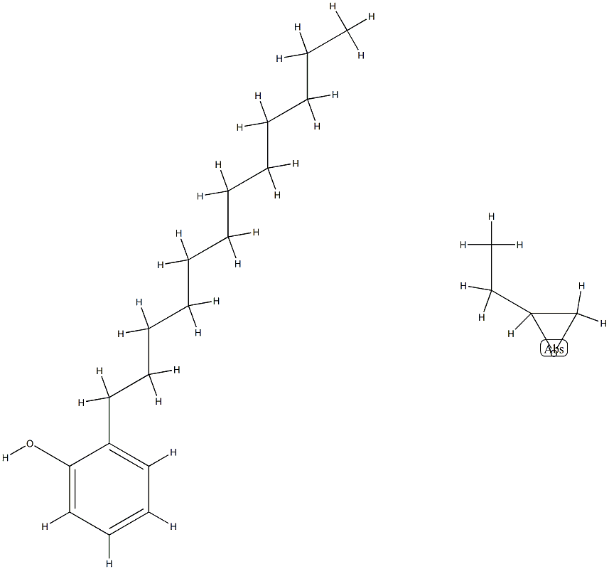 Epoxybutane,polymer,ether with dodecylphenol Structure