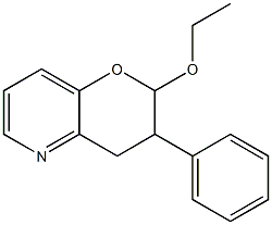 2H-Pyrano[3,2-b]pyridine,2-ethoxy-3,4-dihydro-3-phenyl-(9CI) 구조식 이미지