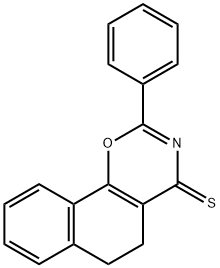 2-Phenyl-5,6-dihydro-naphtho[2,1-e][1,3]oxazine-4-thione Structure