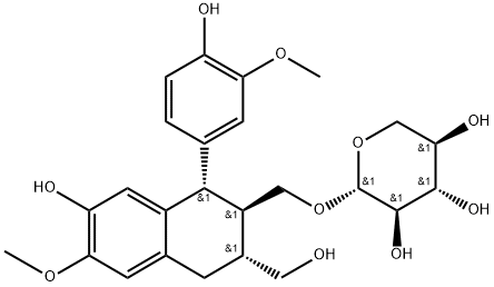 Schizandriside Structure