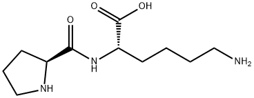 H-Pro-Lys-OH Structure