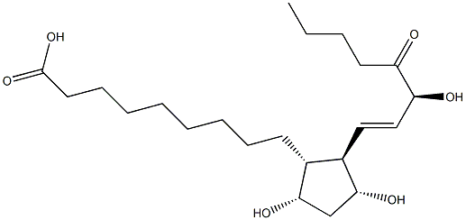 1,1-dihomo-8-ketoprostaglandin F1alpha Structure