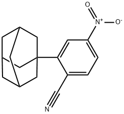 4-Nitro-2-(tricyclo[3.3.1.13,7]decan-1-yl)benzonitrile Structure