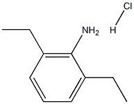 2,6-디에틸아닐린·염산염 구조식 이미지