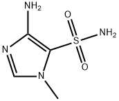 1H-Imidazole-5-sulfonamide,4-amino-1-methyl-(9CI) Structure