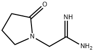 1-Pyrrolidineethanimidamide,2-oxo-(9CI) Structure