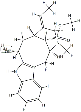 3β-하이드록시보바산-17-오산메틸에스테르 구조식 이미지