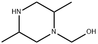 1-피페라진메탄올,2,5-디메틸-(9CI) 구조식 이미지