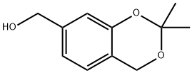 4H-1,3-Benzodioxin-7-methanol,2,2-dimethyl-(9CI) 구조식 이미지