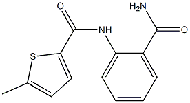 2-티오펜카르복스아미드,N-[2-(아미노카르보닐)페닐]-5-메틸-(9CI) 구조식 이미지