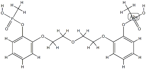 1,5-((3,3'-dimethylphosphate)diphenoxy)-3-oxapentane Structure