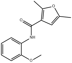 3-Furancarboxamide,N-(2-methoxyphenyl)-2,5-dimethyl-(9CI) Structure