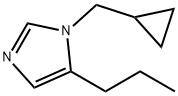 1H-Imidazole,1-(cyclopropylmethyl)-5-propyl-(9CI) Structure