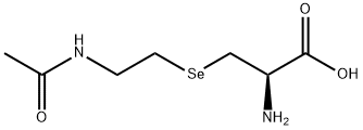 epsilon-N-acetylselenalysine Structure