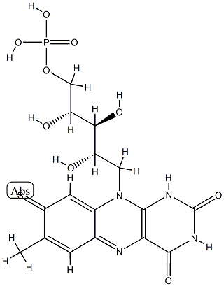 8-mercapto-FMN Structure