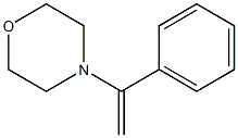 β-Morpholinostyrene 구조식 이미지